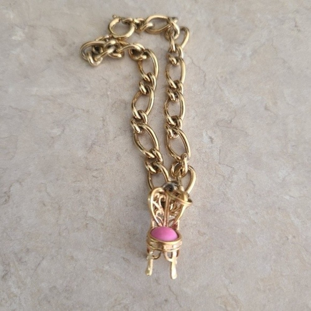 Vintage Avon Victorian Charm Bracelet